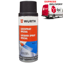 Matt Black Heat Resistant Paint 400ml