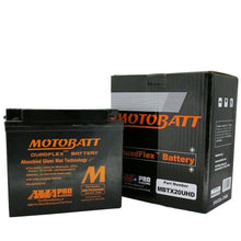 MBTX20UHD Black Motobatt Battery