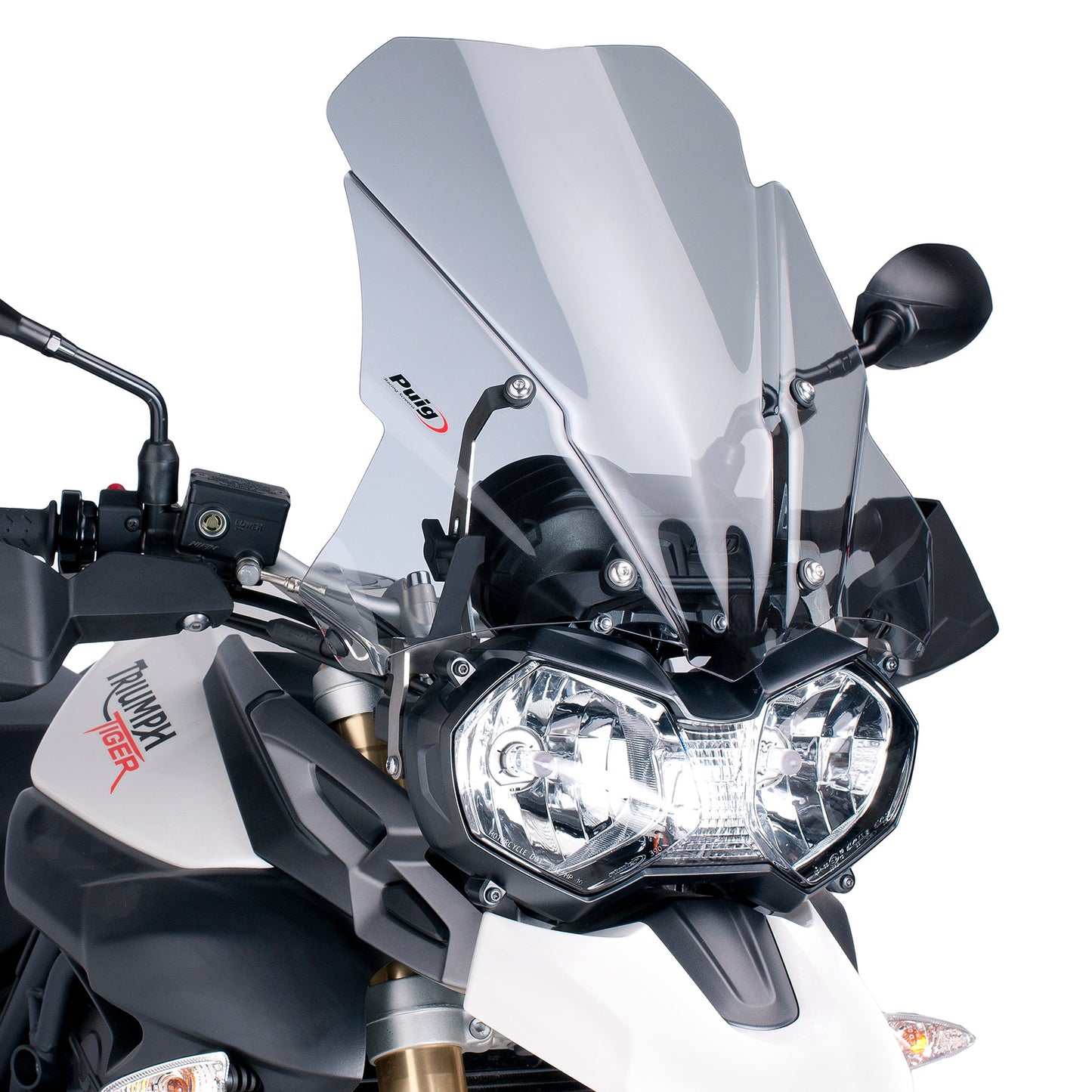 Triumph Tiger 800 XC/XCX/XCA 11-17 Puig Adjustable Touring Screen Light Tint