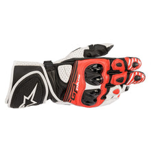 Alpinestars GP Plus R V2 Gloves Black White Bright Red
