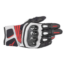 Alpinestars Sp X Air Carbon V2 Gloves Black White Red Fluo