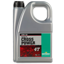 Motorex Cross Power Synthetic 4T 10w50 4 Litre
