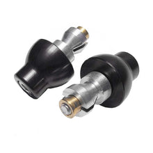 765.14.17 Umbrella Style Alloy Bar Ends Black