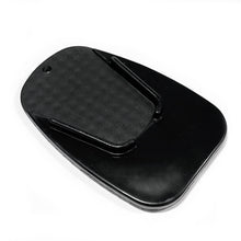 Plastic Side Stand Support Oblong Black