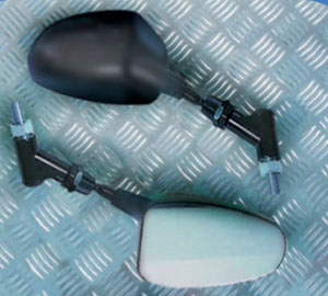 Universal Stalker H/B Blk Mirror