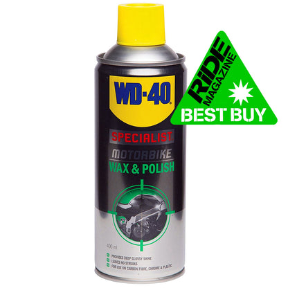 WD-40 Motorcycle Wax and Polish 400ml