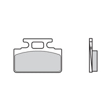 07031.CC Brembo CC Scooter Carbon Ceramic Rear Brake Pads