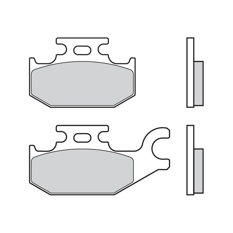 07070.CC Brembo CC Scooter Carbon Ceramic Rear Brake Pads