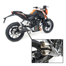 KTM Duke 125 / 200 Zard V2 Exhaust Steel Silencer Homologated