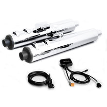 Remus Harley Davidson Touring SC15 Chrome Slash Cut Slip on Silencers