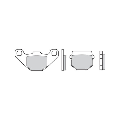 07HO11.18 Brembo CC Road Carbon Ceramic Front Brake Pads
