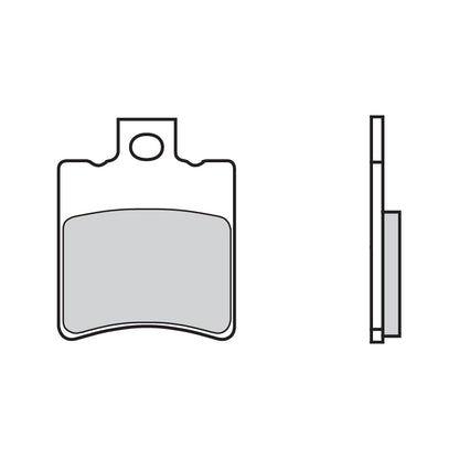 07002.CC Brembo CC Scooter Carbon Ceramic Front Brake Pads