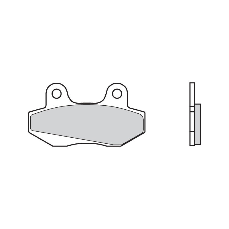 07027.CC Brembo CC Scooter Carbon Ceramic Front Brake Pads