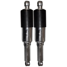Rear Shocks 325mm Long Covered Pin-Pin Black for Early Japanese Bikes