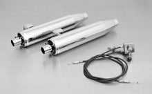 Harley Davidson Sportster 14-16 XL2 Remus Slip On Chrome Exhaust Silencers