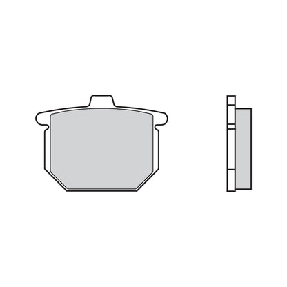 07HO12.12 Brembo CC Road Carbon Ceramic Front Brake Pads