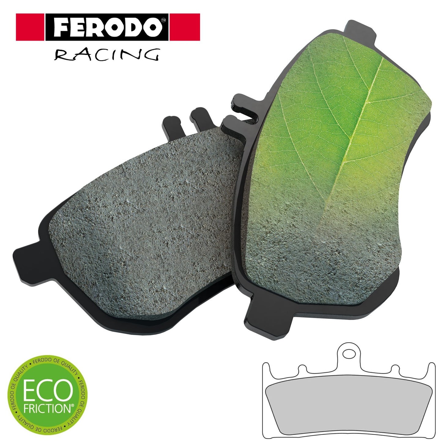 FDB873EF Ferodo Eco Friction Brake Pads