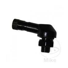 JMP 8.3mm angled tyre valve Black