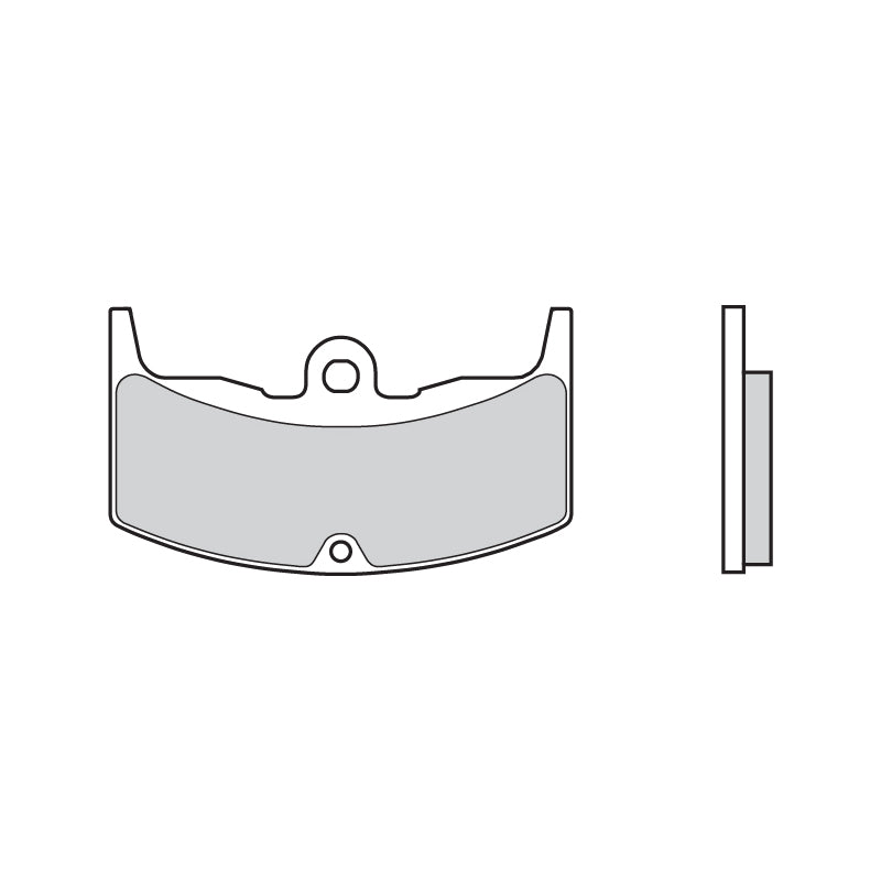 07HO17.08 Brembo CC Road Carbon Ceramic Rear Brake Pads
