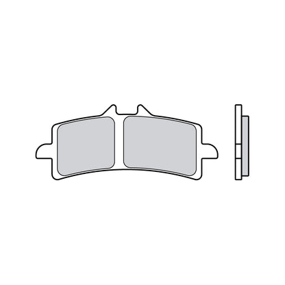 07BB37.RC Brembo RC Carbon Ceramic Front Brake Pads