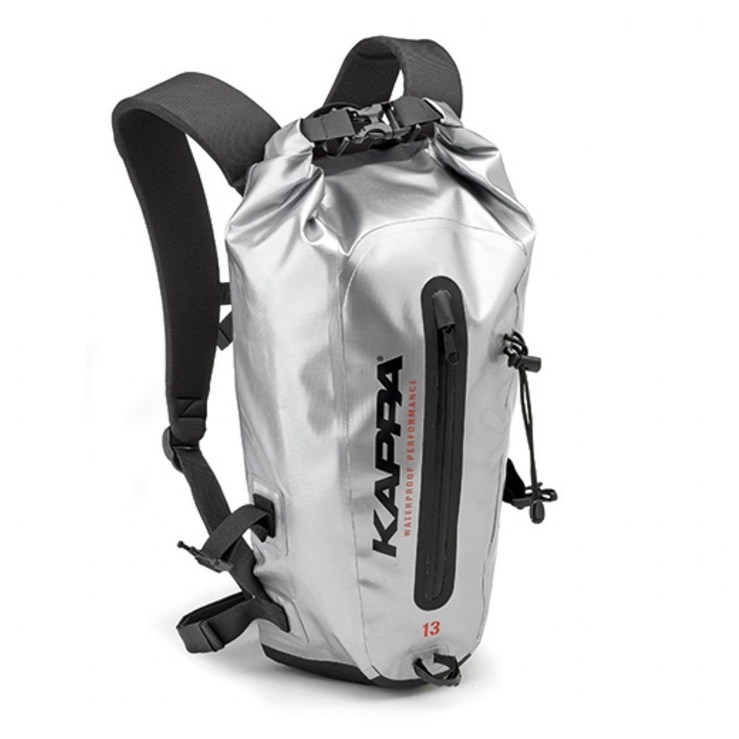 Kappa Dry Pack Backpack 13 Litre Silver