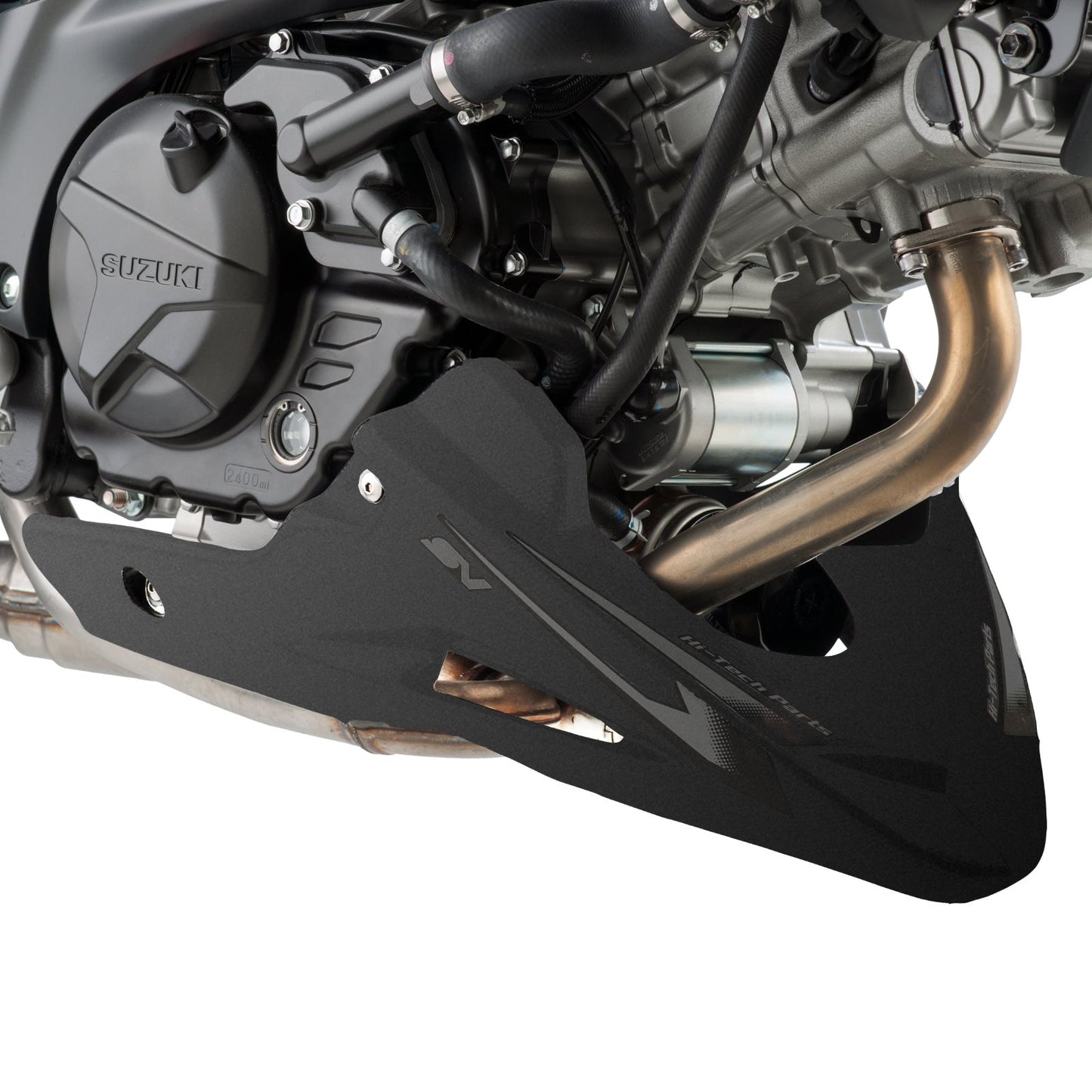 Suzuki SV650 99-22 Puig Engine Spoiler Belly Pan Matt Black