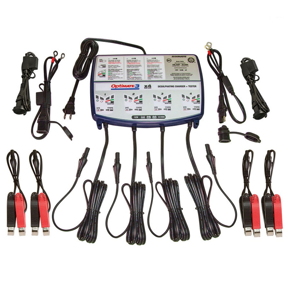 Optimate 3 Quad Charger 0.8A
