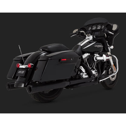 Harley-Davidson FLHR FLHRC 95-20 Vance & Hines Eliminator 400 Slip-on Exhaust Black