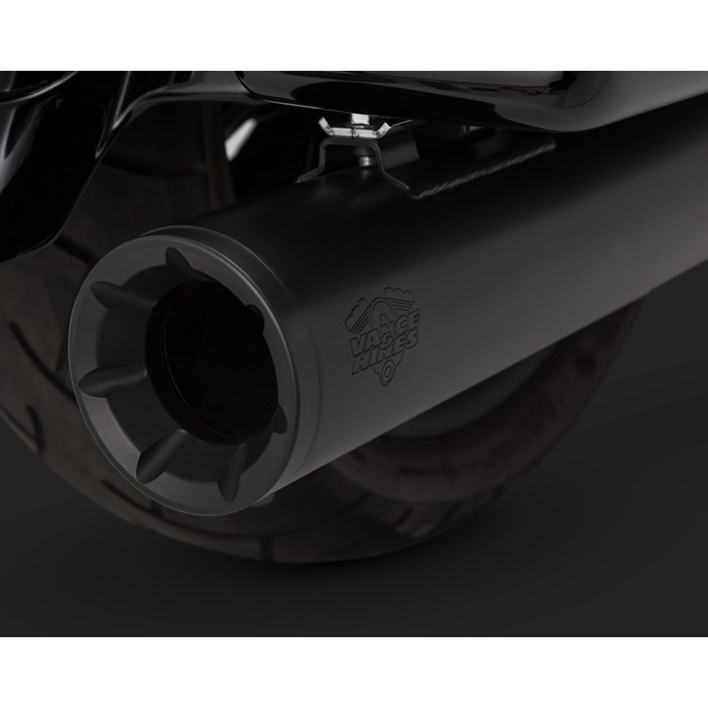 Harley-Davidson FLHR FLHRC 95-20 Vance & Hines Eliminator 400 Slip-on Exhaust Black