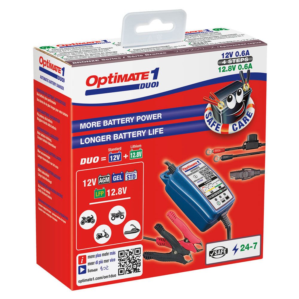 Optimate 1 12v Battery Charger Duo