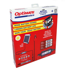 Optimate Solar 10w Battery Charger