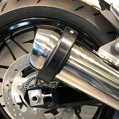 Exhaust Silencer Guard 127-152mm Black
