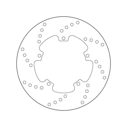 68B40722 Brembo Fixed Rear Brake Disc
