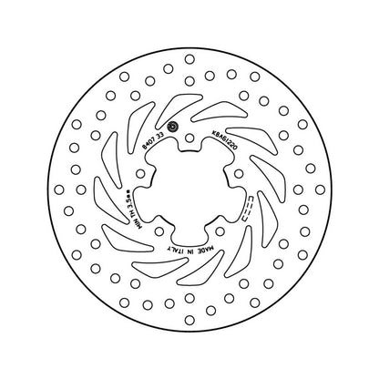 68B40733 Brembo Fixed Front Brake Disc
