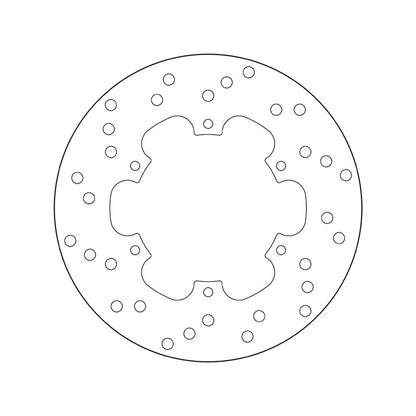 68B40738 Brembo Fixed Rear Brake Disc