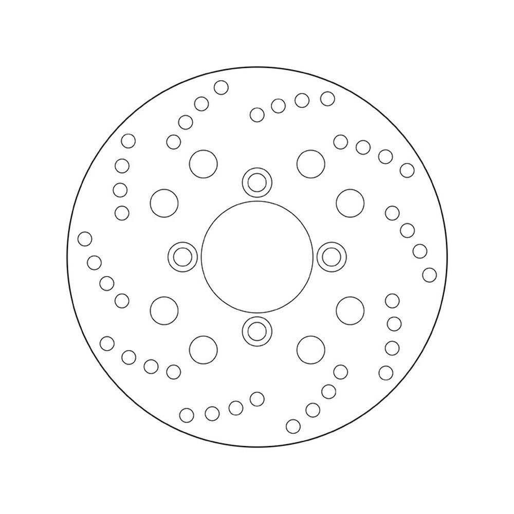 68B40741 Brembo Fixed Rear Brake Disc