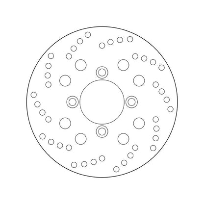 68B40741 Brembo Fixed Rear Brake Disc