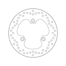 68B40743 Brembo Fixed Rear Brake Disc