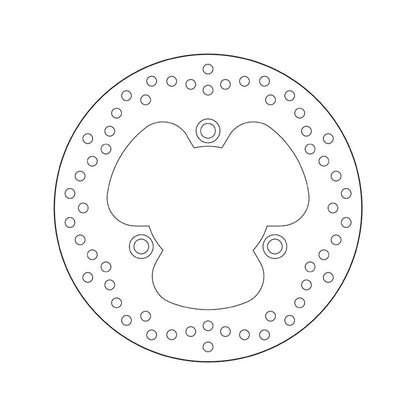 68B40743 Brembo Fixed Rear Brake Disc