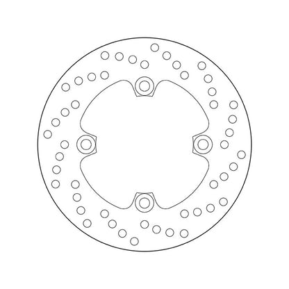 68B40747 Brembo Fixed Rear Brake Disc