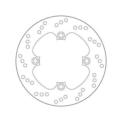 68B40749 Brembo Fixed Rear Brake Disc