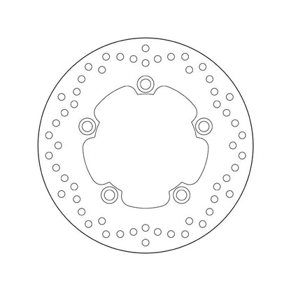 68B40750 Brembo Fixed Rear Brake Disc