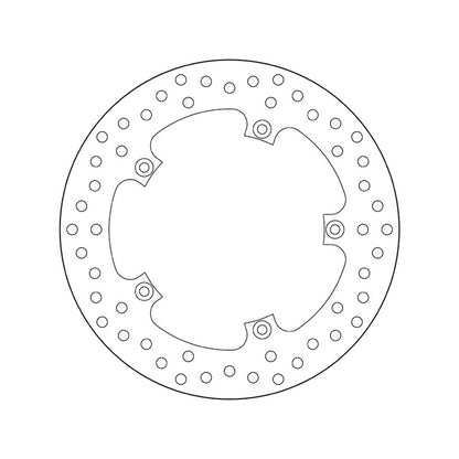 68B40751 Brembo Fixed Rear Brake Disc