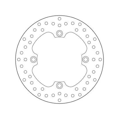 68B40754 Brembo Fixed Rear Brake Disc