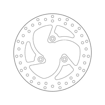 68B40758 Brembo Fixed Front Brake Disc