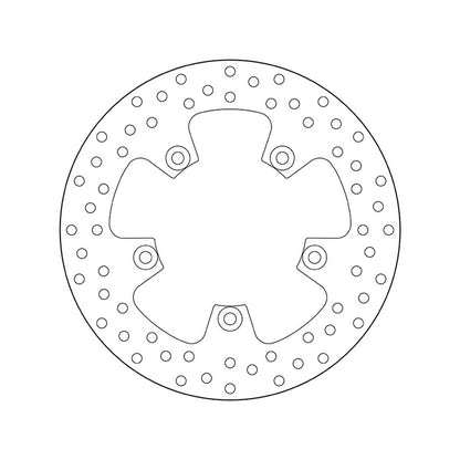 68B40768 Brembo Fixed Rear Brake Disc