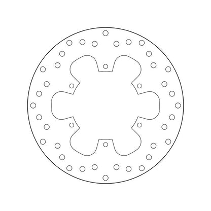 68B40774 Brembo Fixed Rear Brake Disc