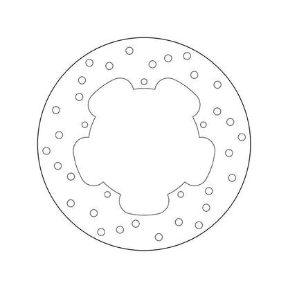 68B40776 Brembo Fixed Rear Brake Disc