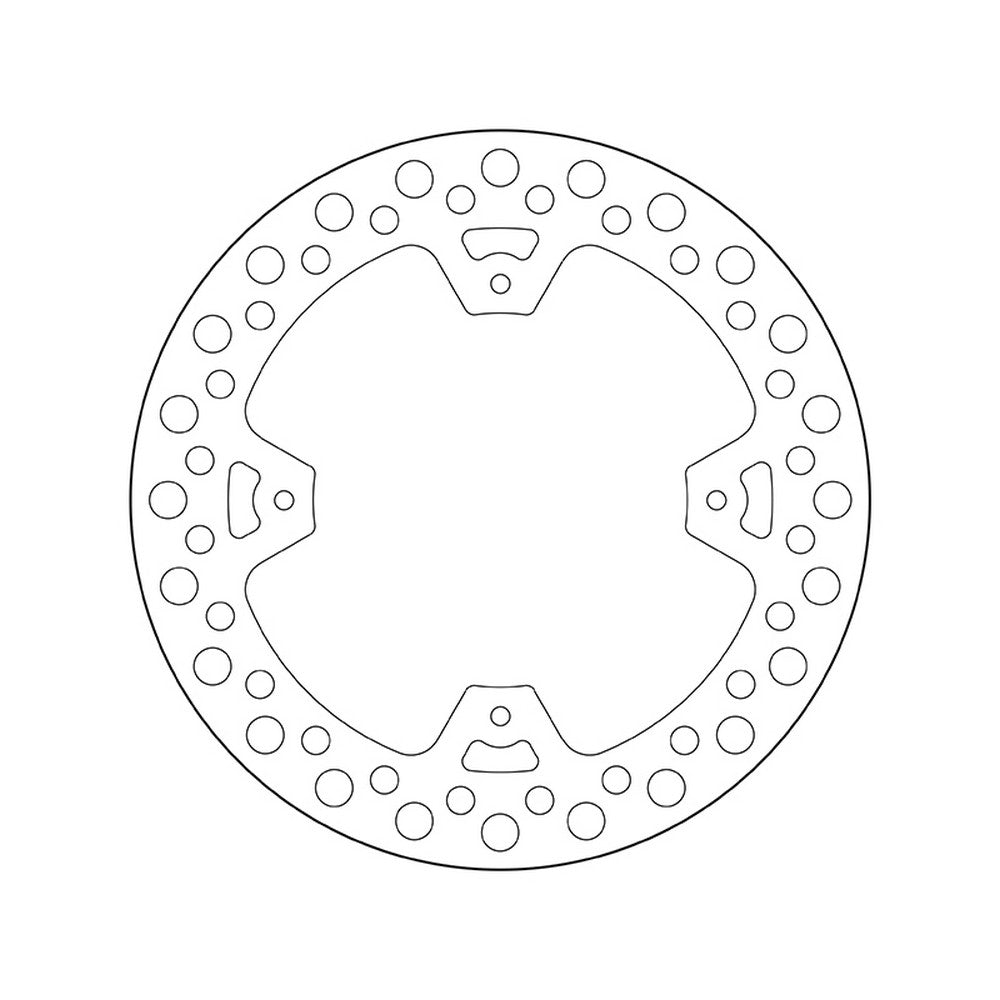 68B40786 Brembo Fixed Rear Brake Disc