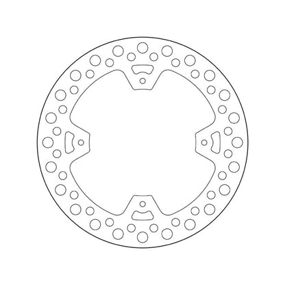 68B40786 Brembo Fixed Rear Brake Disc